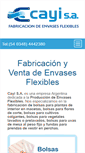 Mobile Screenshot of cayi-envasesflexibles.com